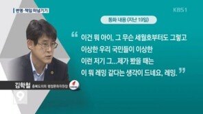 김학철 “언론이 레밍”VS KBS 녹취록 공개 “국민이 레밍”…거짓 해명 ‘논란’