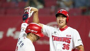 김선빈 9회말 2사 후 동점홈런, KIA 60승 선착