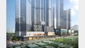 고덕 센트럴 푸르지오 단지 내 상업시설 ‘메가 스퀘어’ 공급