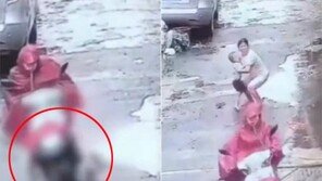 오토바이에 아이 깔렸는데도…뒤도 안 돌아보고 달아난 ‘뺑소니 임신부’