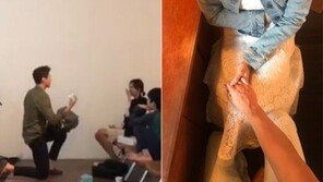 송재희♡지소연, ‘꿀 뚝뚝’ 결혼 발표…지소연 “세상에서 가장 행복한 여자”