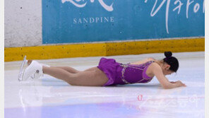 [포토] 은반 위에 넘어진 김해진!