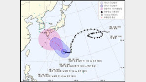 ‘태풍 노루’, 6일 남부 지방에 직접 영향?…제주 향해 북상 中 