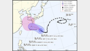 태풍 노루 경로 또 급변…6일 방향 틀어 한반도 향해 달려들 듯