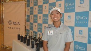 최경주 아들 최강준, 일송배 한국주니어선수권 8위 마감