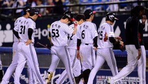 갈 길 바쁜 LG, ‘상승세’ 두산에 발목 잡히다