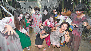 울산 대숲서 공포체험 “더위 싹∼”