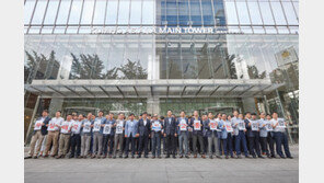 ‘매각 반대’, 거리로 나선 금호타이어 영업맨들