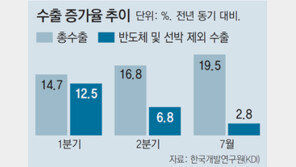 수출 착시… 정부 “경기 회복 약하다”