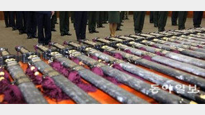 文대통령, 김용우 육군참모총장 등 ‘삼정검’에 ‘수치’ 달아줘…삼정검·수치란?