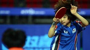 ‘최연소 국대 선발’ 신유빈은 누구?…‘초3’ 때 ‘대학생’ 꺾는 파란