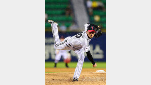 291일만의 1군등판 임정우 “떨렸지만 결과 나쁘지않아 다행”