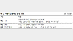 디딤돌대출로 집 사면 1년이상 실거주해야