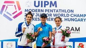 여자 근대5종 김선우, 세계청소년선수권 2연패