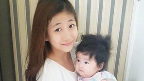 “풍성한 머리숱”…박찬민 넷째, 인형 비주얼 ‘대박’