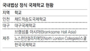 “美 영재교육” 학부모 유혹하는 미인가 국제학교