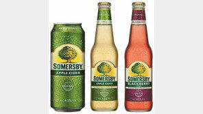 [스마트 컨슈머]캐주얼 알콜 사이다 ‘써머스비’, 젊은층 사로잡아