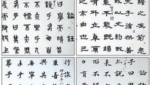 전서 예서 해서 행서… 4가지 서체로 쓴 ‘6만4000자 논어’