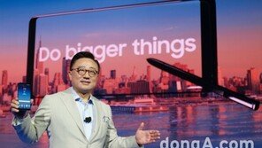 [현장포토]삼성전자,  뉴욕서 ‘갤럭시노트8’ 공개…내달 15일부터 순차 출시