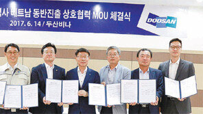 [상생경영]두산중공업 국내 5개 협력사의 베트남 진출 지원