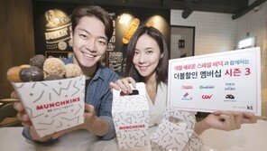 KT, 내달부터 ‘더블할인 멤버십 시즌3’ 시행…9월 던킨도너츠 반값