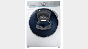 드럼통 안쪽에 회전판 결합 삼성, 세탁시간 반으로 줄여