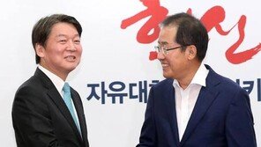 홍준표 찾아간 안철수, 대선후 첫 만남 “문재인 정부 외교안보 정책 불안” 한목소리
