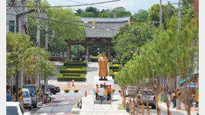 대구 중구 ‘어가길’ 순종 동상 철거공방 가열
