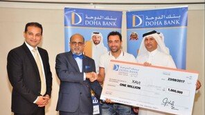 축구 스타 사비 에르난데스, 3억 이벤트 당첨…‘될놈될’ 증명