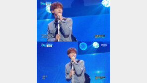 ‘음악중심’ 정세운, 데뷔무대 맞아?…“더 좋은 모습 보여드리겠다”