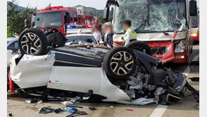 또… 나들이 부부 행복 뭉갠 졸음버스