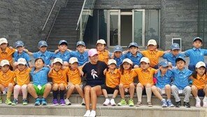 “연습으로 잘하게 됐을때 보람” 어린이에게 꿈과 희망 얘기한 김인경 