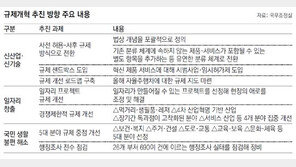 신기술, 법규정에 없어도 우선 허용… 규제 없는 ‘샌드박스’제도 도입한다