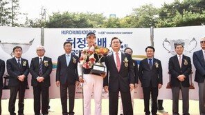 ‘스타의 산실’ 허정구배 아마골프서 우승한 필드의 샛별 김한별 