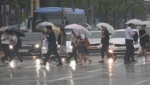 부산 폭우, 원인? “남해안 자리잡은 저기압 탓…정오부터 서서히 그칠 듯”