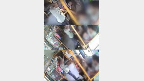 버스서 하체 밀착 성추행범 급소, 무릎으로 ‘뻥’…대단한 ‘걸’[영상]
