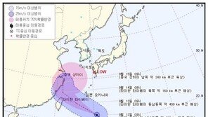 ‘탈림’ 태풍경로 북서진 中…한반도 영향 가능성