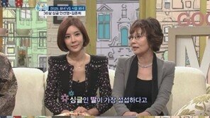 김준희 “이혼, 좋은 경험”…母 “손자·손녀 원해”