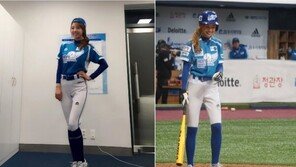 ‘류현진과 열애’ 배지현 아나운서, ‘종범신’ 야구복 착용샷 자태 보니… 