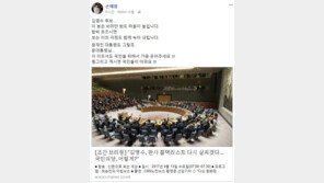 손혜원 “김명수, 바라만 봐도 마음 놓여…文, 이 아파도 웃어 달라”