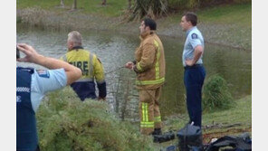 운전연습 중 호수에 빠진 아내 구하려다…젊은 부부 참변 
