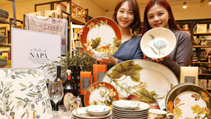 “접시에 나파 밸리 풍경 담았어요”