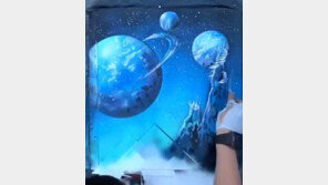 [대박! 이거 봤어?] 인스타에서 난리 난 스프레이 페인트예술