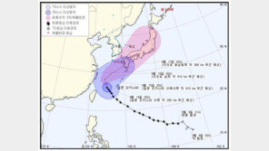 ‘탈림’ 태풍경로 보니…세력 키워 북상 中