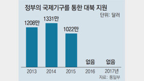국제사회 대북제재 강화 속 “인도적 지원”… 문재인 정부 지금 왜?