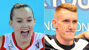 [단독] 알레나-바로티 열애, V리그가 맺어준 인연