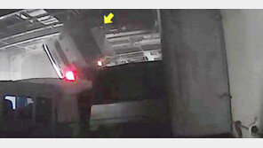 분수처럼 솟는 바닷물… 세월호 화물-차량 허공에 날아다녀