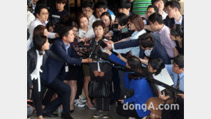 [동아포토]김미화, 블랙리스트 관련.. 참고인 자격 검찰 출석