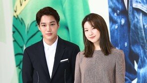 [동아포토]카이-김진경 ‘화보같은 투샷’