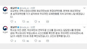 외교부 “멕시코 지진 연락 두절 한국인, 사망 확인”